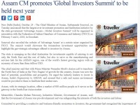 Assam CM promotes 'Global Investors Summit' to be held next year