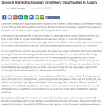 Sonowal highlights abundant investment opportunities in Assam